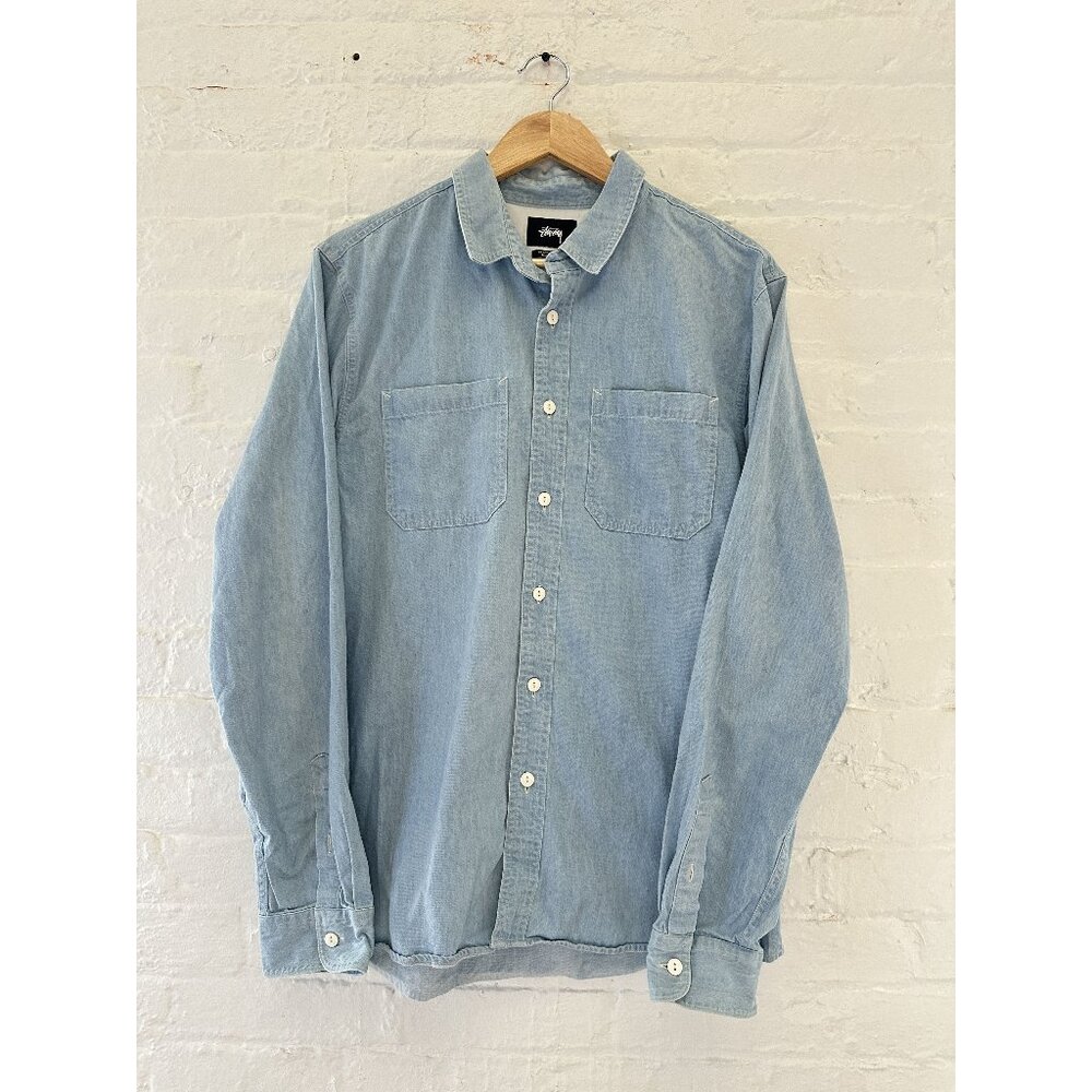 Stussy Chambray Button Up Shirt